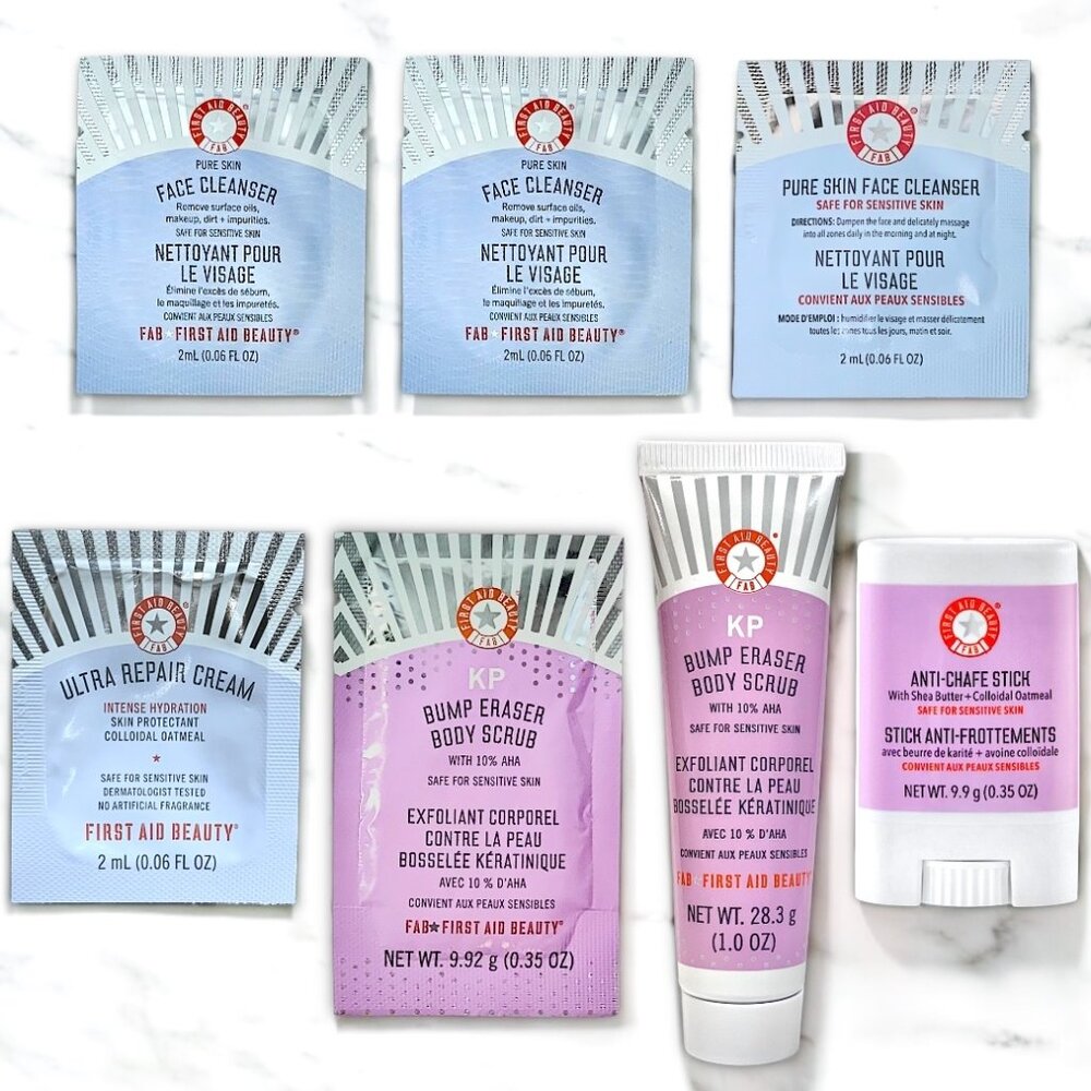 Sephora—First Aid Beaty—7pc Skincare Sample Bundle *New*